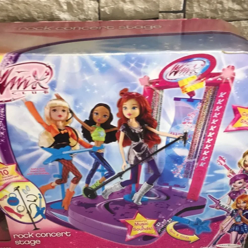 Winx Club Rock Concert Stage